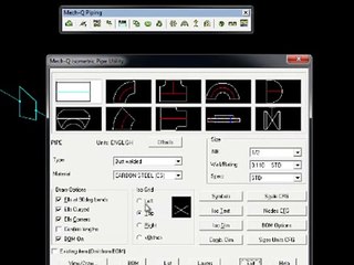 How to create a isometric piping drawing