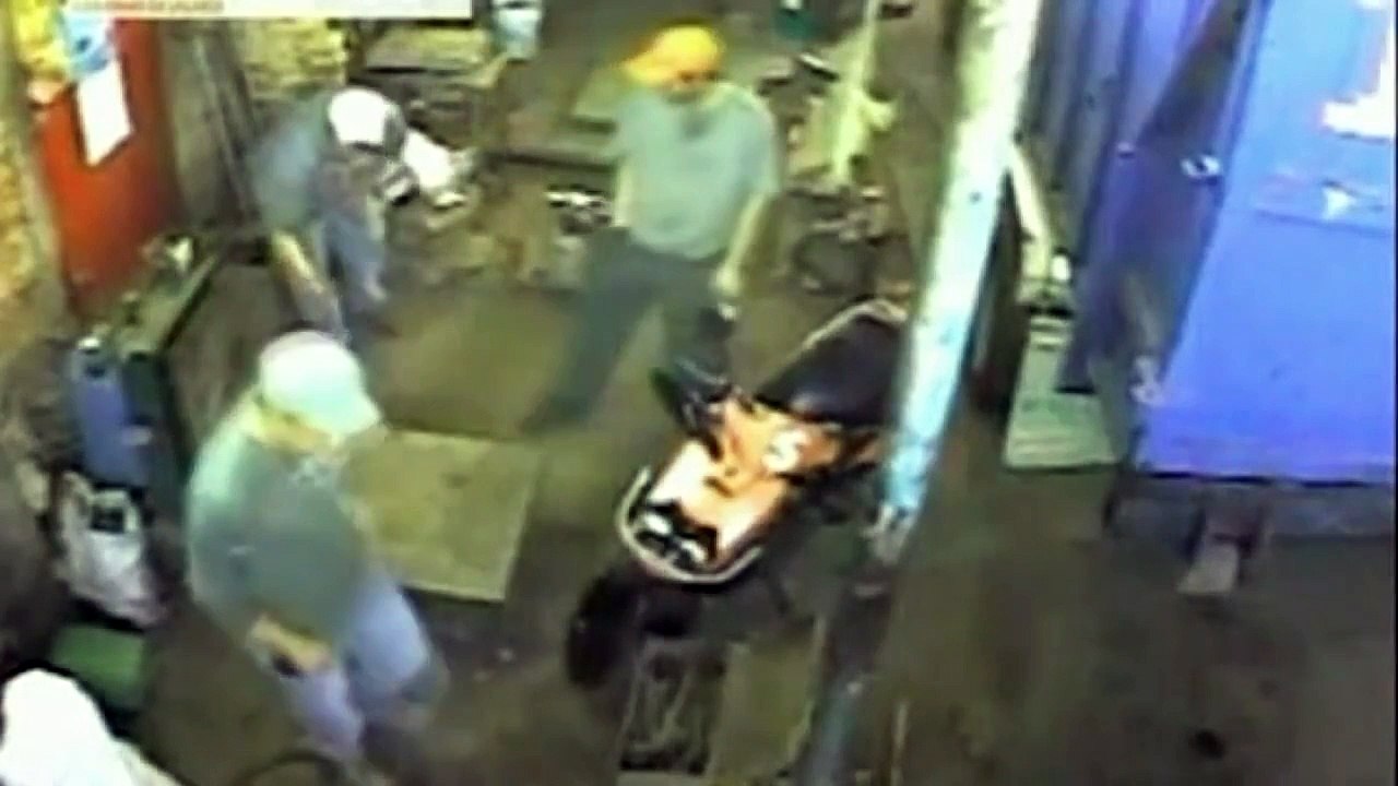 CCTV released of gang attack in Mexico