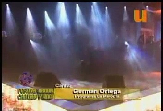 German Ortega en otro rollo Si me dejas Ahora