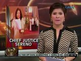 CHIEF JUSTICE MARIA LOURDES SERENO TAKES OATH - PRES. AQUINO NEWLY APPOINTED CHIEF JUSTICE OF SC