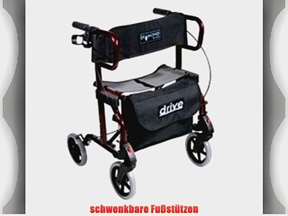 Drive Rollator Transportstuhl Diamond Deluxe