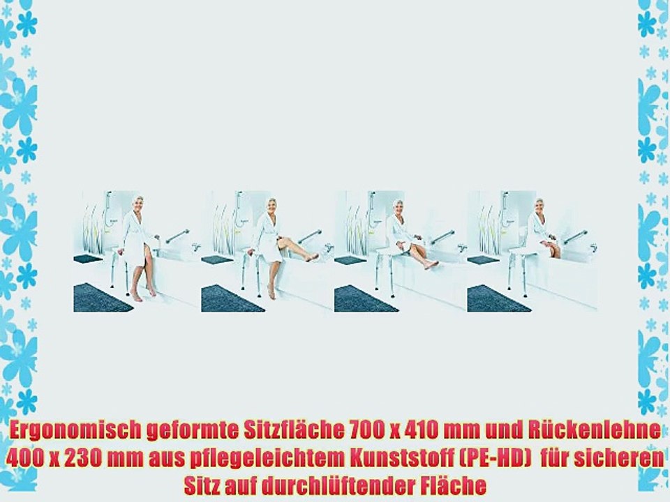 Ridder A0120101 Badewannen-Transferbank wei?