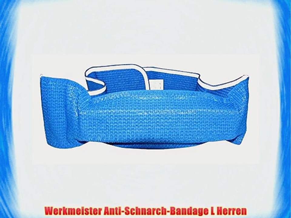 Werkmeister Anti-Schnarch-Bandage L Herren