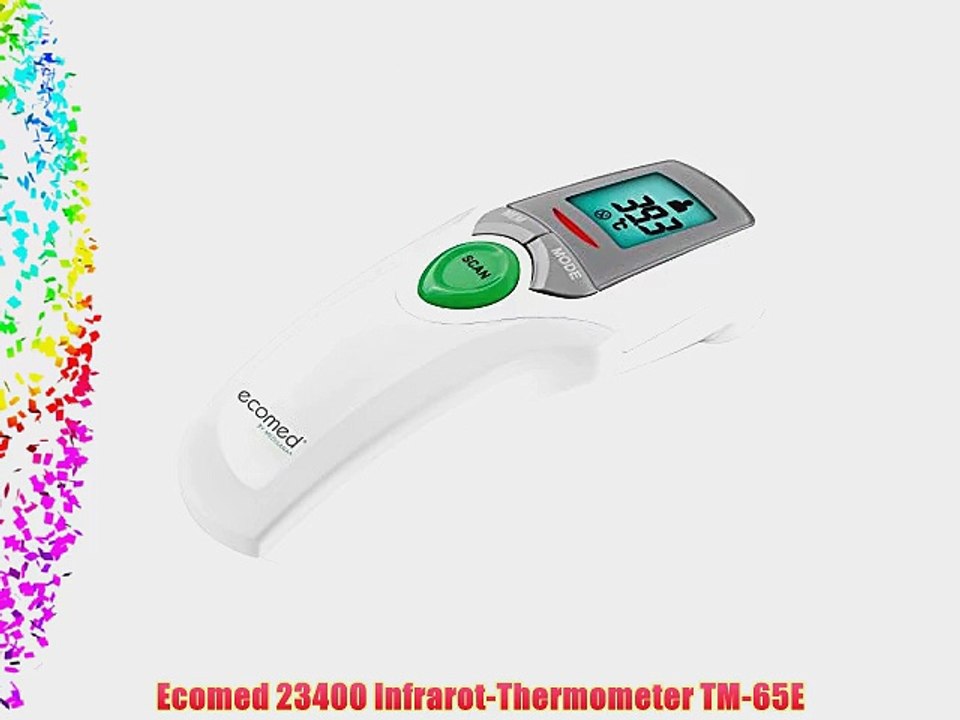 Ecomed 23400 Infrarot-Thermometer TM-65E