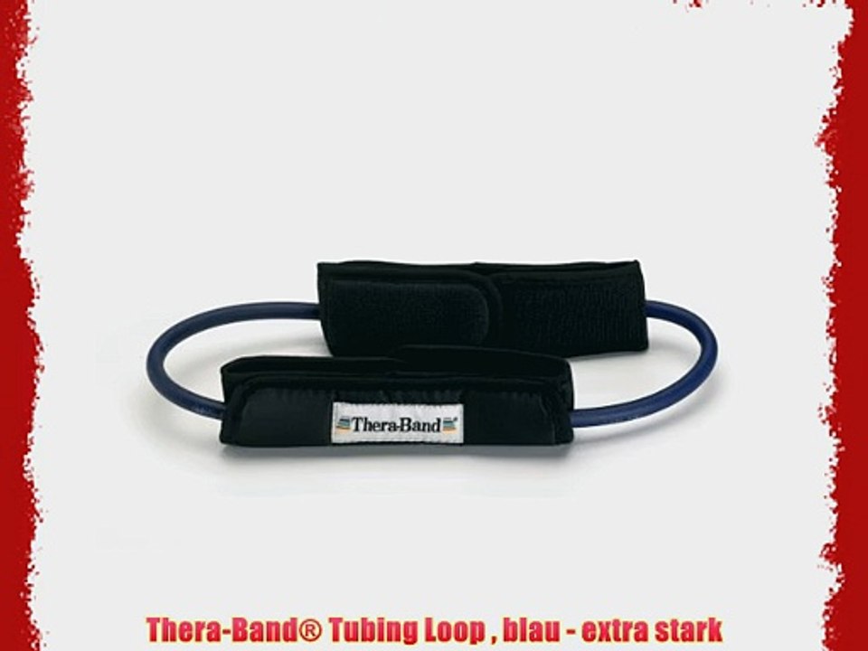 Thera-Band? Tubing Loop  blau - extra stark