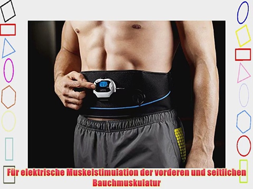Sanitas bauchmuskelg?rtel sem 36 mit display