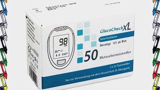Gluco Check Xl Blutzuckerteststreifen 50 stk