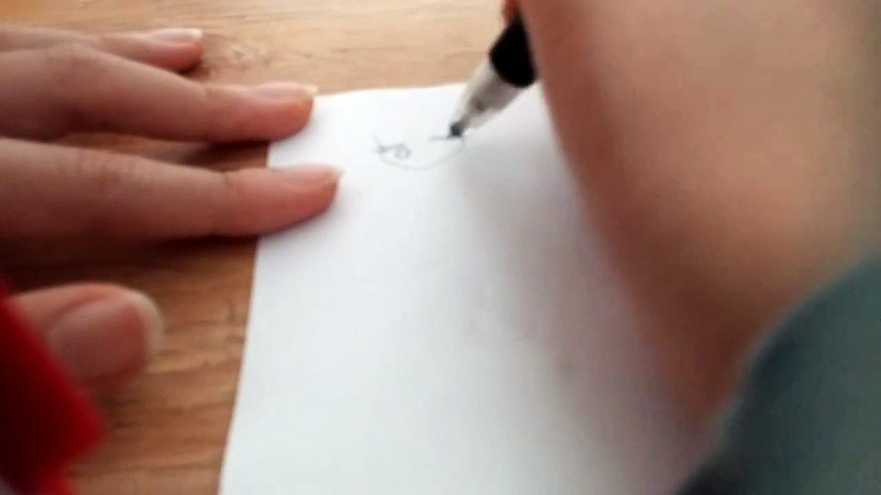 How to draw anime girl ponytail version