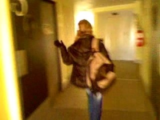 moi et une copine au lycée