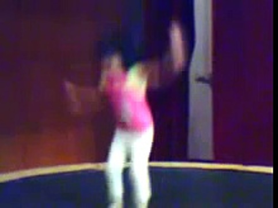 Ashley : On Trampoline