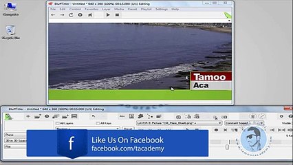 Blufftitler urdu tutorials lesson 14 - by News Zone