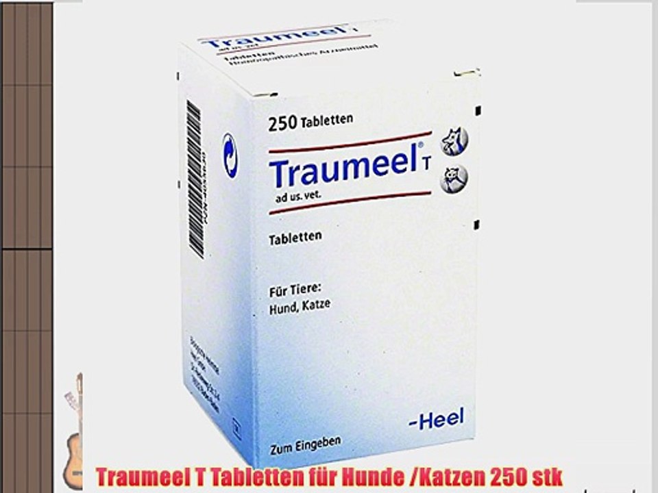 Traumeel t tabletten f?r hunde /katzen 250 stk
