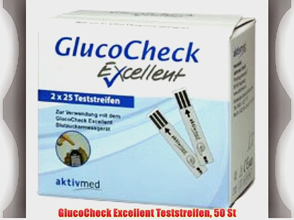 GlucoCheck Excellent Teststreifen 50 St