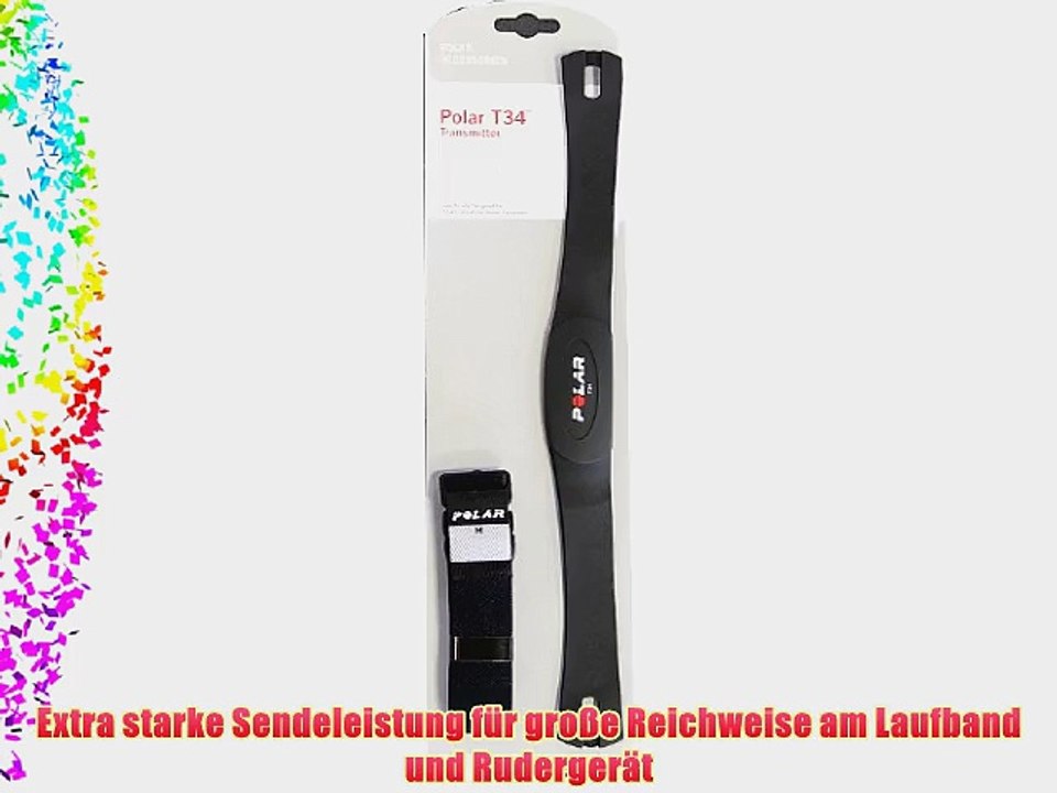 Polar? pulsgurt t34 f?r maxxus laufband ergometer crosstrainer heimtrainer