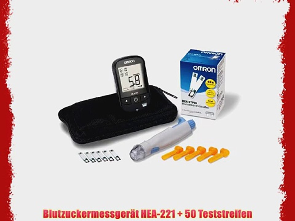 Omron Blutzucker-Vorteilspack in mmol/L