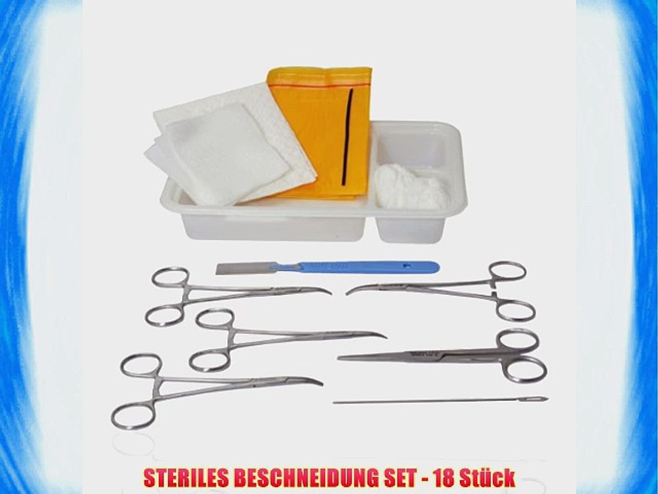 STERILES BESCHNEIDUNG SET - 18 St?ck