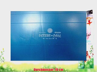 Gymnic Physio Roll Plus 70 cm blau Gymnastik Rolle Fitness Training Therapie