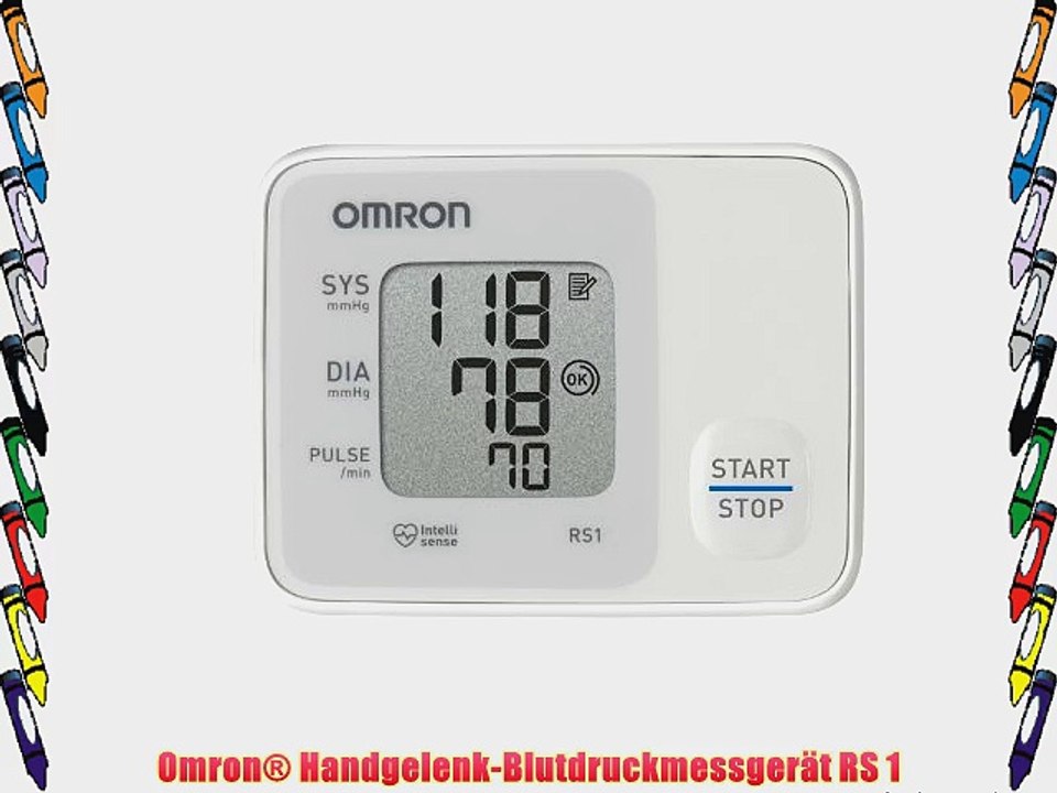 Omron? Handgelenk-Blutdruckmessger?t RS 1