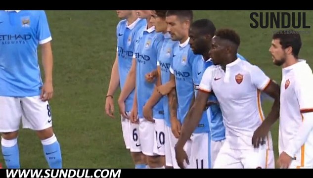 International Champions Cup | Roma 2-2 Manchester City [Pen:4-5] | Video bola, berita bola, cuplikan gol