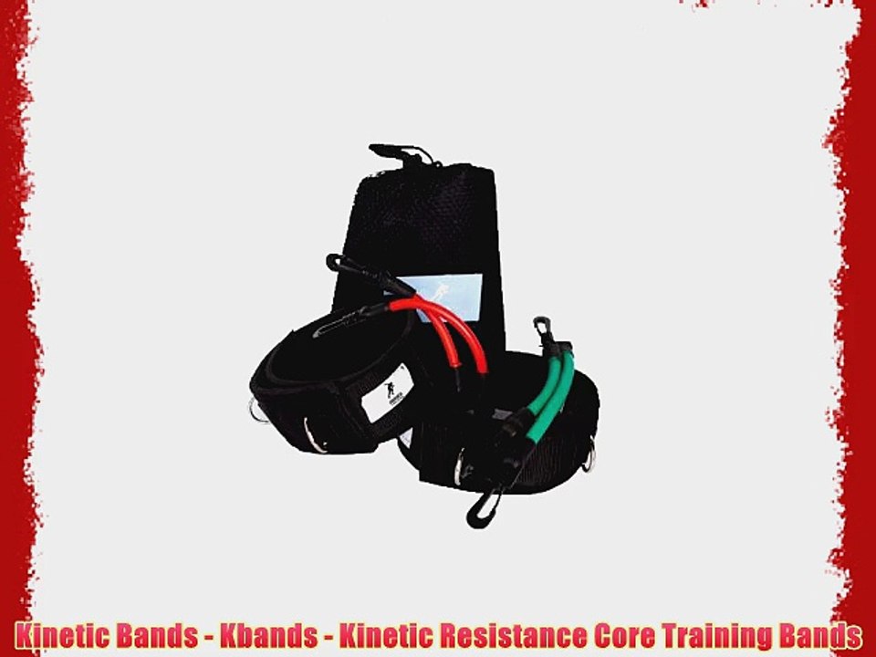 Kinetic Bands - Kbands - Kinetic Resistance Core Training Bands