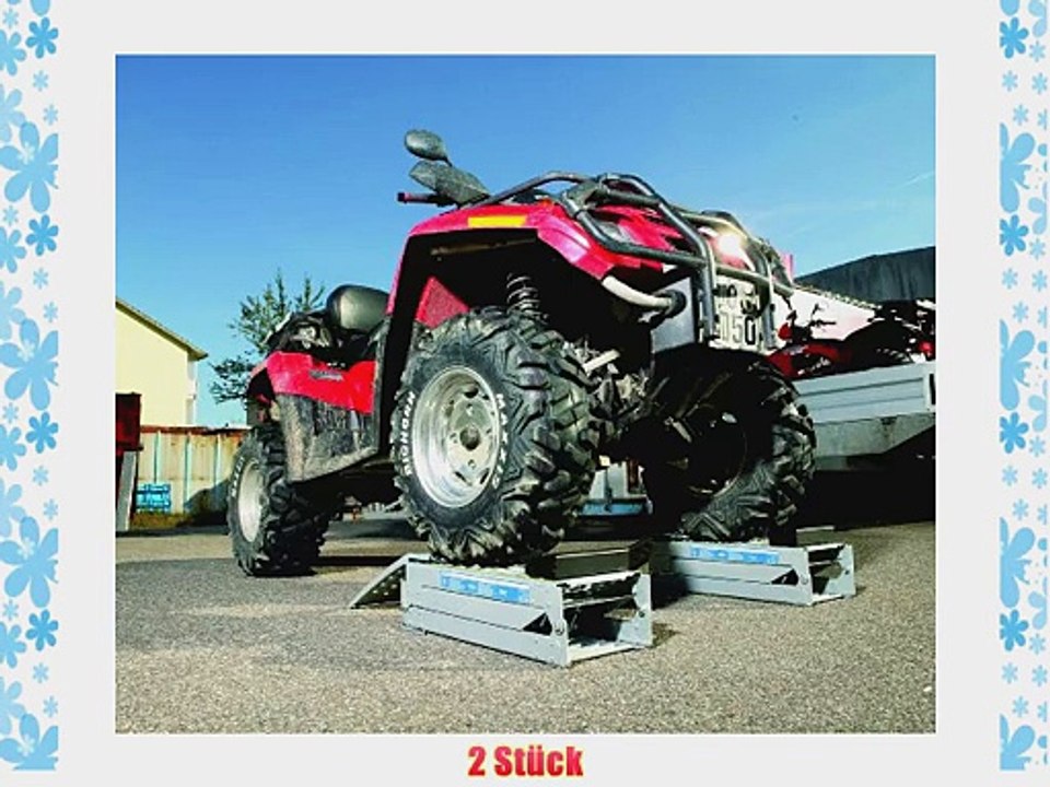 Unitec 10319 Auffahrrampe klappbar 200*23 cm