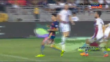 Barcelona 2-1 LA Galaxy All Goals and Full Highlights 22.07.2015