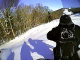 AD BOIVIN EXPLORER chasing long track snowmobiles