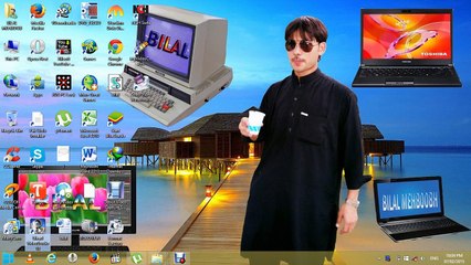 Bilal Mehboob Bannu Basci computer video Ulead 10 pashto 3