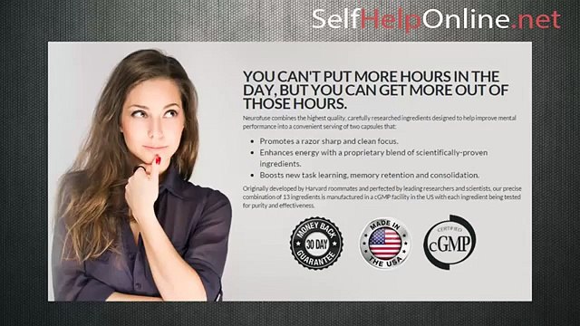 Neurofuse Review - Help Improving Memory & Reduce Memory Loss