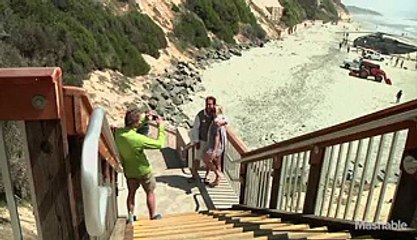 Emergency landing of marine helicopter