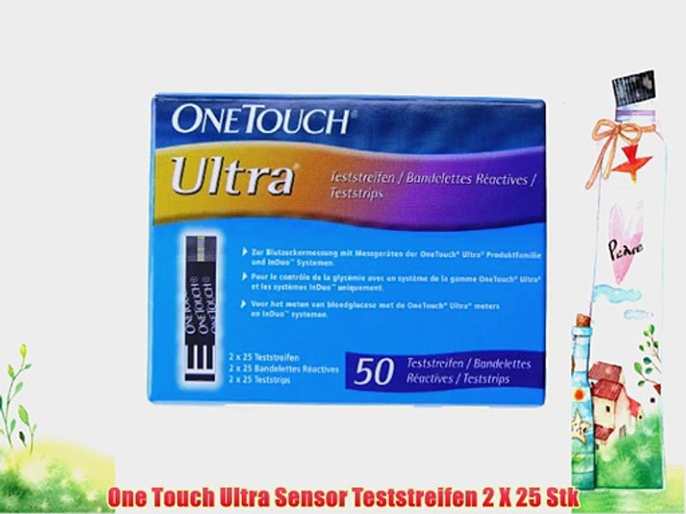 One Touch Ultra Sensor Teststreifen 2 X 25 Stk