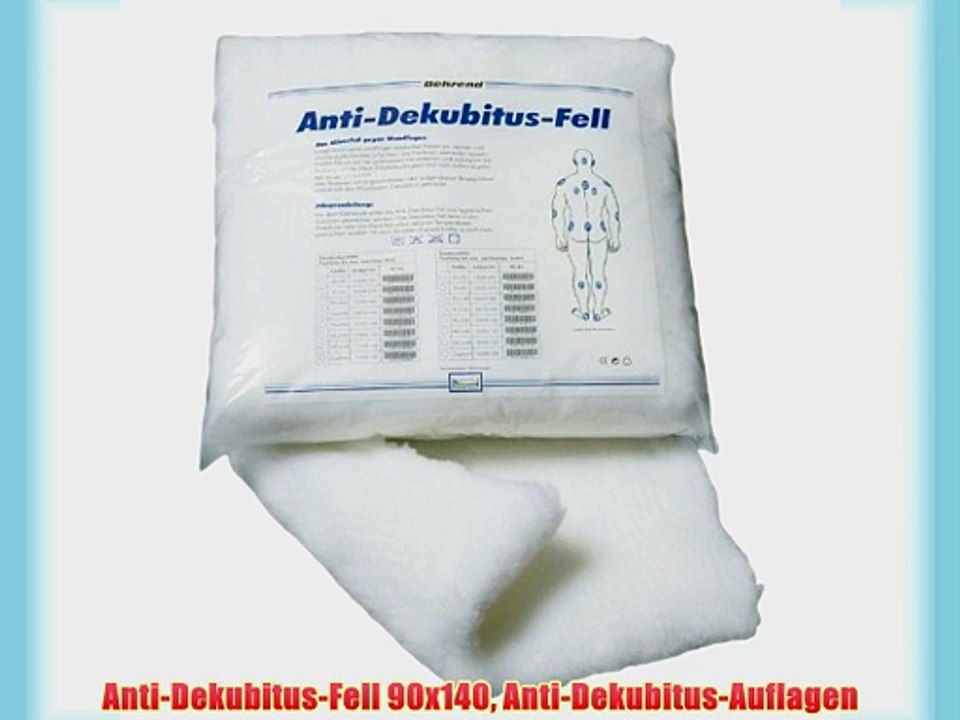 Anti-Dekubitus-Fell 90x140 Anti-Dekubitus-Auflagen
