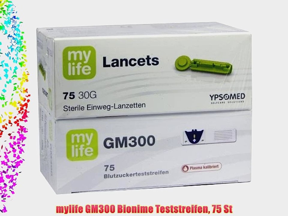 mylife GM300 Bionime Teststreifen 75 St