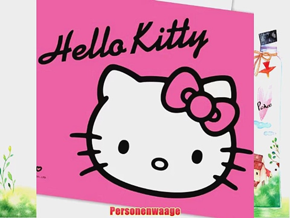 Personenwaage - K?rperwaage - Waage Hello Kitty mit Modellauswahl (Hello Kitty Mini-Personenwaage