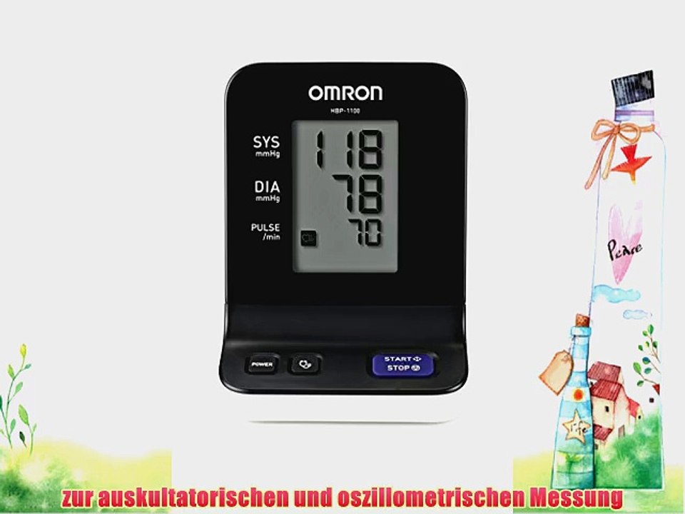 Omron HBP-1100 Oberarm-Blutdruckmessger?t