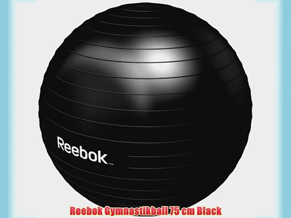 Reebok Gymnastikball 75 cm Black