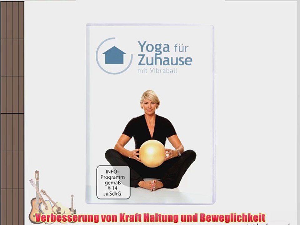 FLEXI-SPORTS? DVD Yoga f?r Zuhause mit Vibraball mehrfarbig 1758