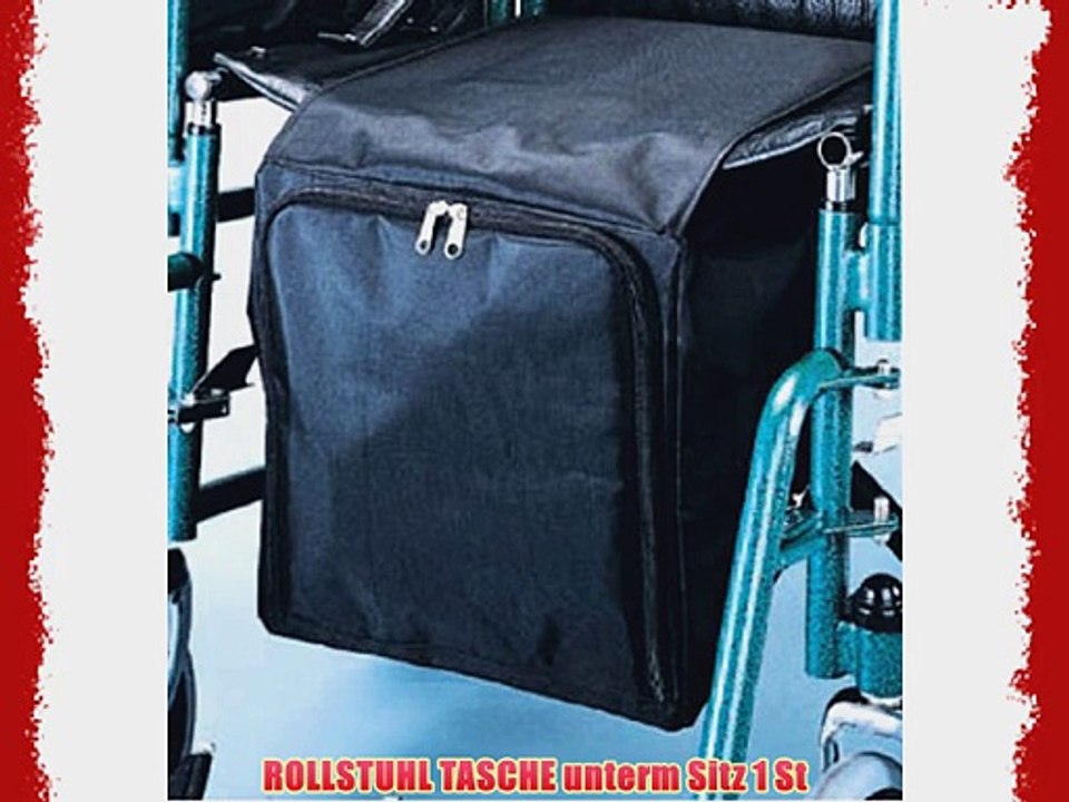 ROLLSTUHL TASCHE unterm Sitz 1 St
