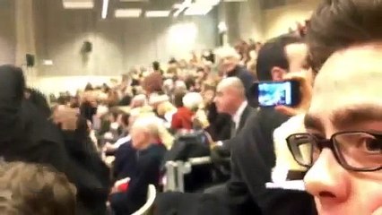 Sabotage du debat de Caroline Fourest à l'ULB