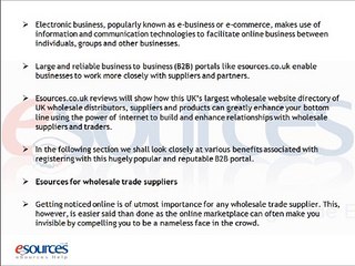 Streamline Your Business Processes With Esources