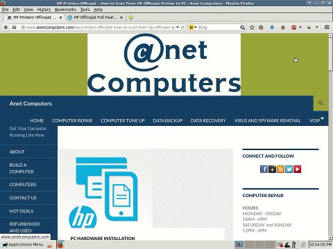HP Printers Officejet - How to Scan From HP Officejet Printer to PC