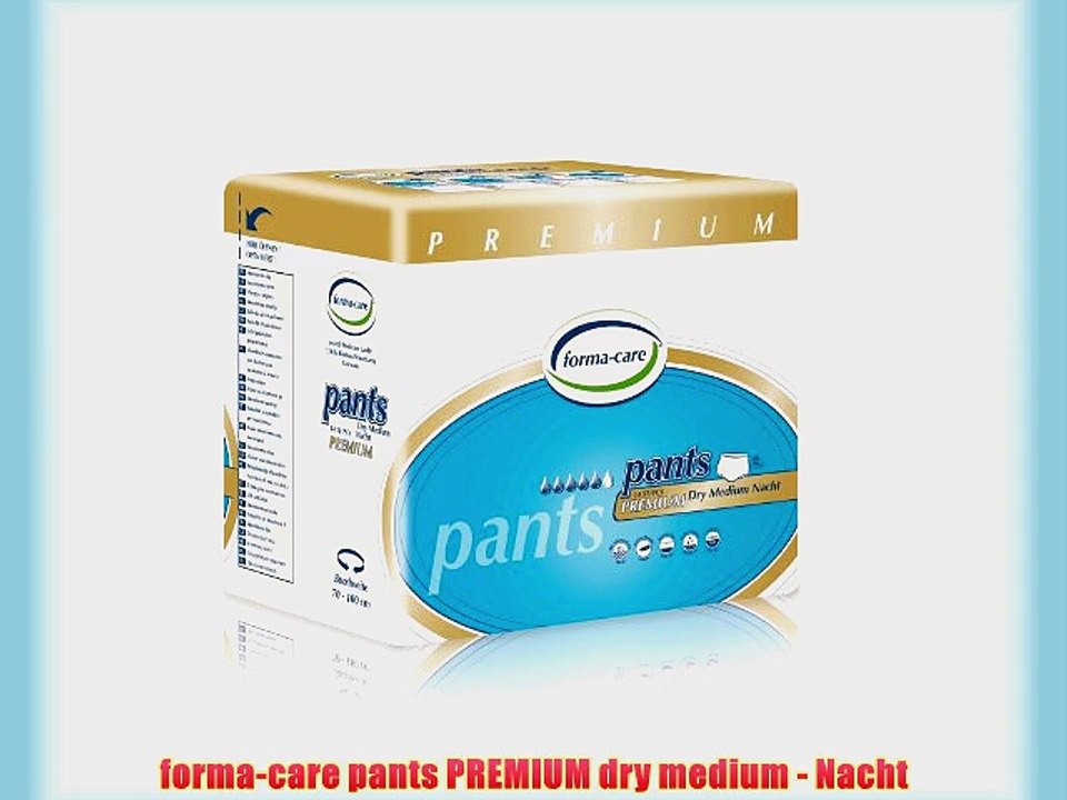 forma-care pants PREMIUM dry medium - NACHT - Gr. M - Inkontinenz-Pants - 84 St?ck