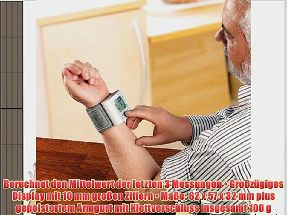 newgen medicals Handgelenk-Blutdruckmessger?t
