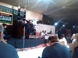 Majlis addressed by Iqbal mehdi at 115 H Model Town lahore 2014