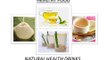 Natural Health Drinks - Barley Water - Coconut Water
