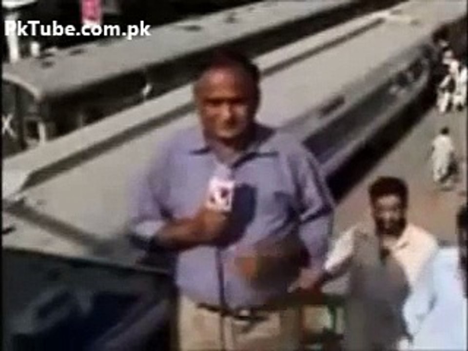Funny Pakistani News Reporter Reporting from Karachi