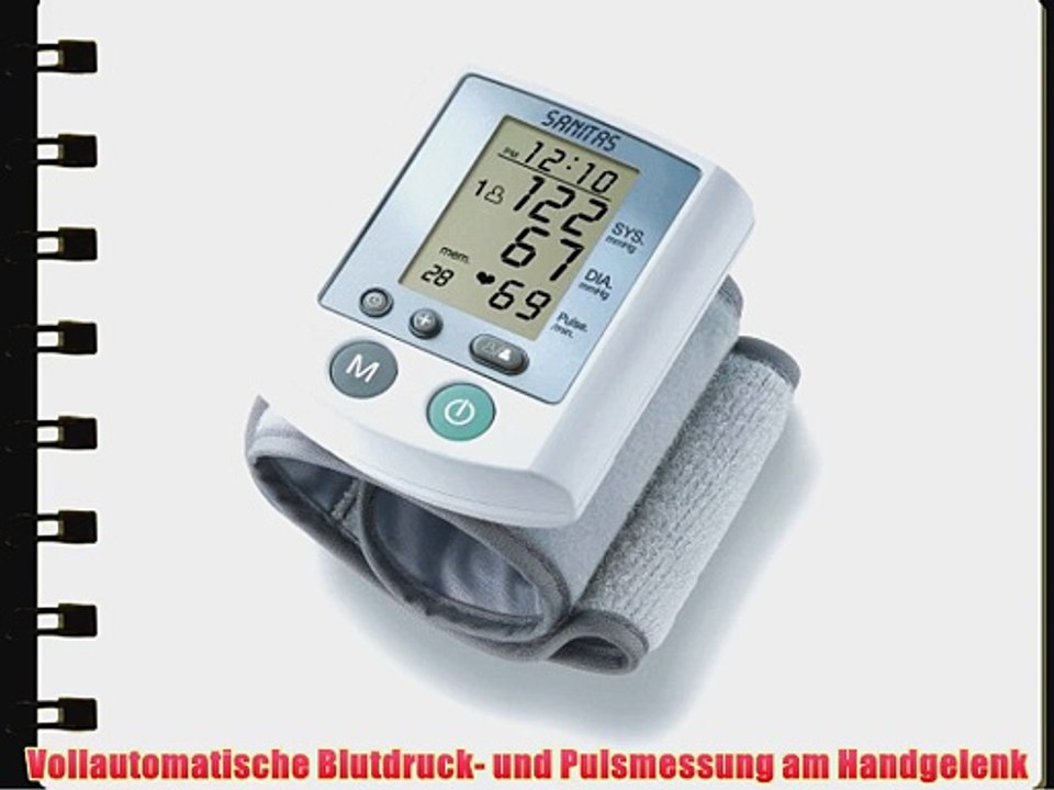Sanitas sbm 07 blutdruckmessger?t handgelenk