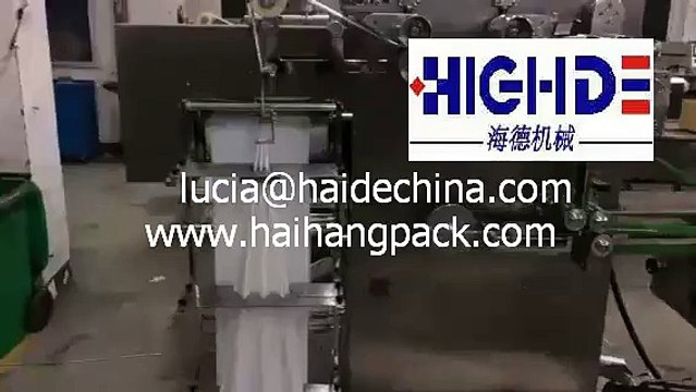 napkin+fork+spoon wrapping packaging machine,automatic packing machine
