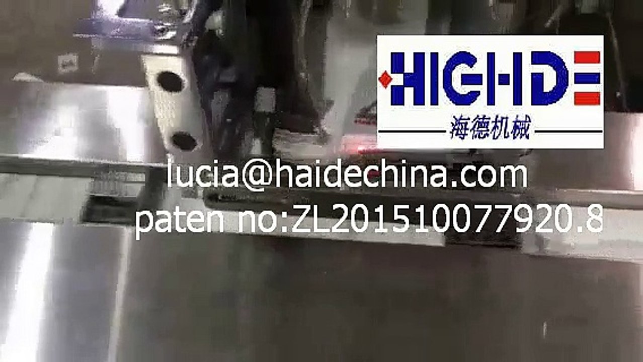 cutlery wet tissue spoon automatic packing machine