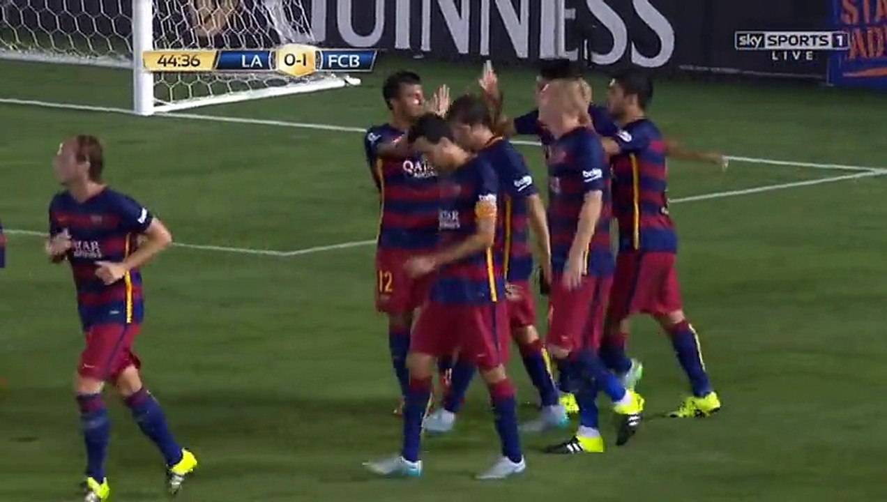 Barcelona 2-1 Los Angeles Galaxy ~ [Champions Cup] - 22.07.2015 - All Goals & Highlights